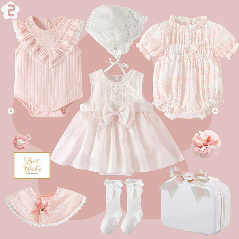 Pink Princess Baby Gift Set