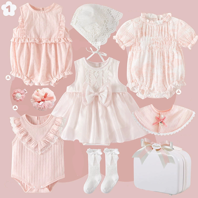 Pink Princess Baby Gift Set