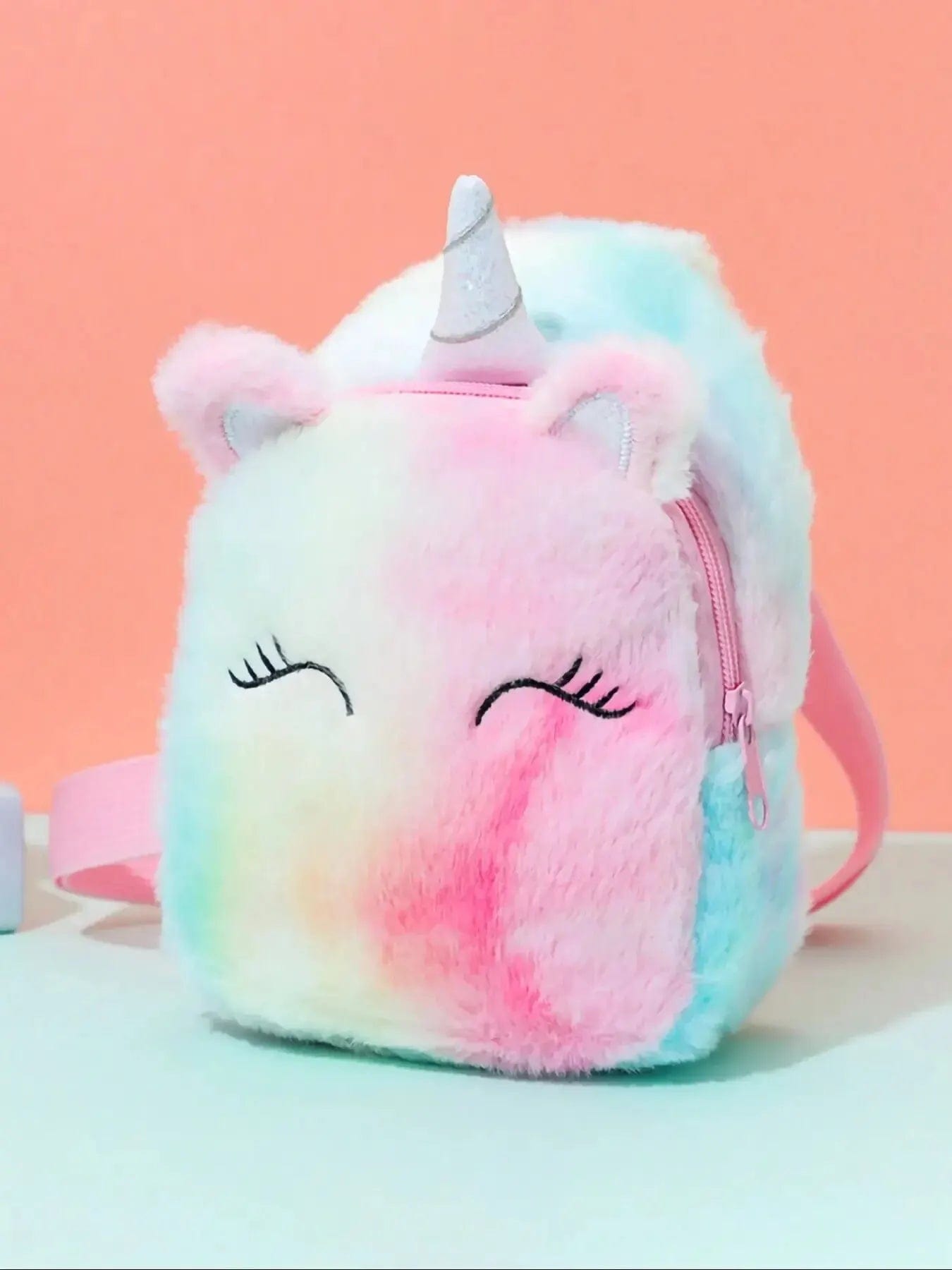 fluffy mini unicorn backpack Metallic 5Banglesandabow Carefully constructed to be safe for toddlers Olli Ella Hopalong Unicorn Backpack