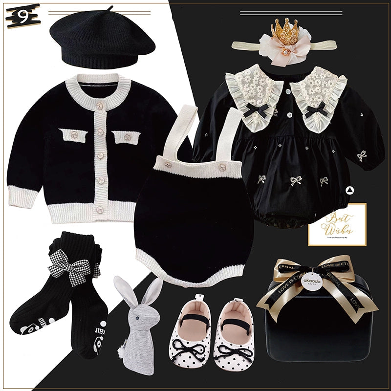 Polka Dot Princess Baby Gift Set