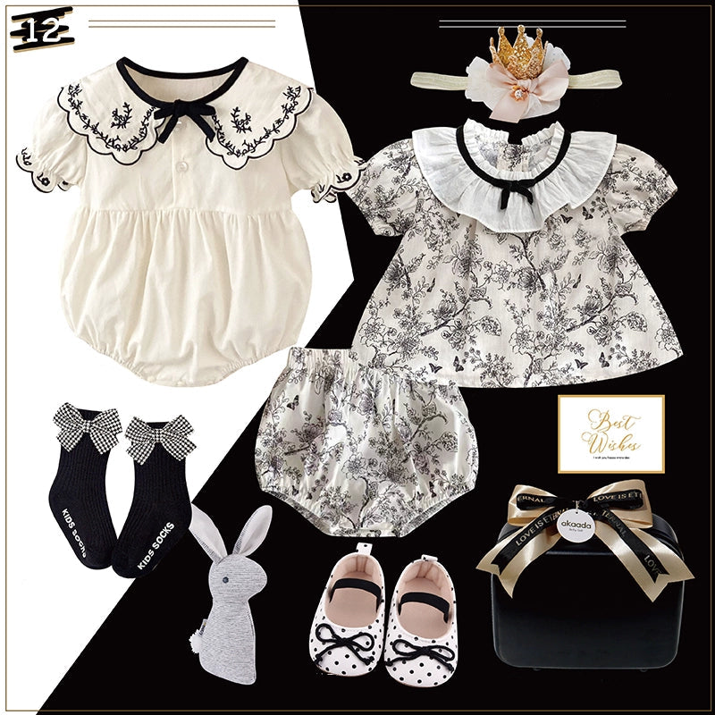 Polka Dot Princess Baby Gift Set