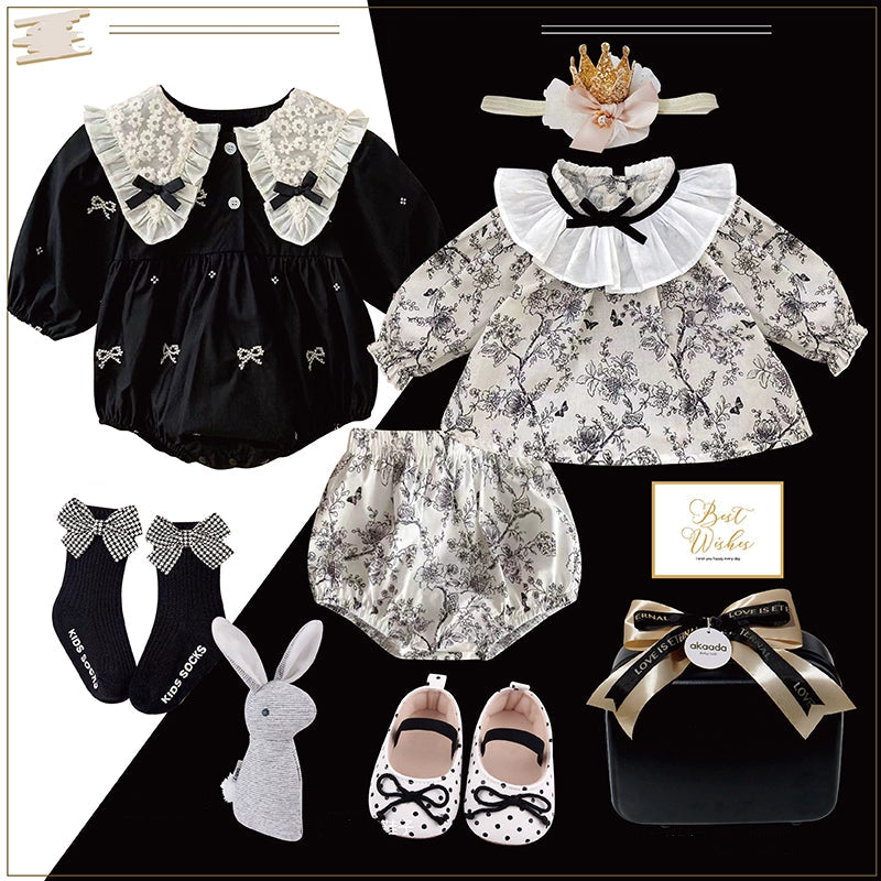 Polka Dot Princess Baby Gift Set