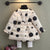 Polka Dot Wadded Coat