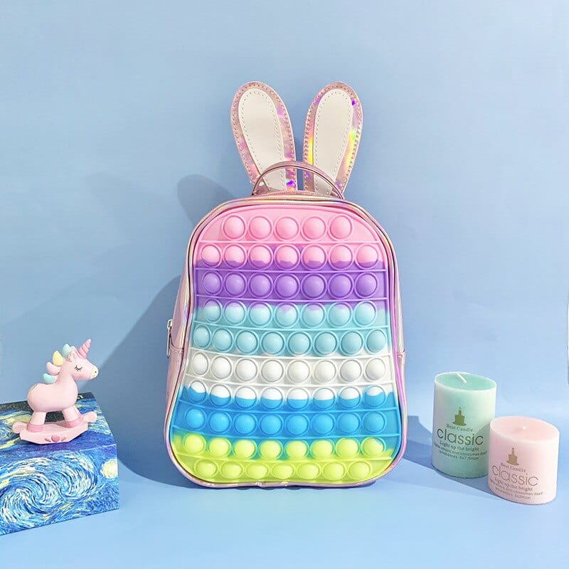 C pink Pop Backpack for Children