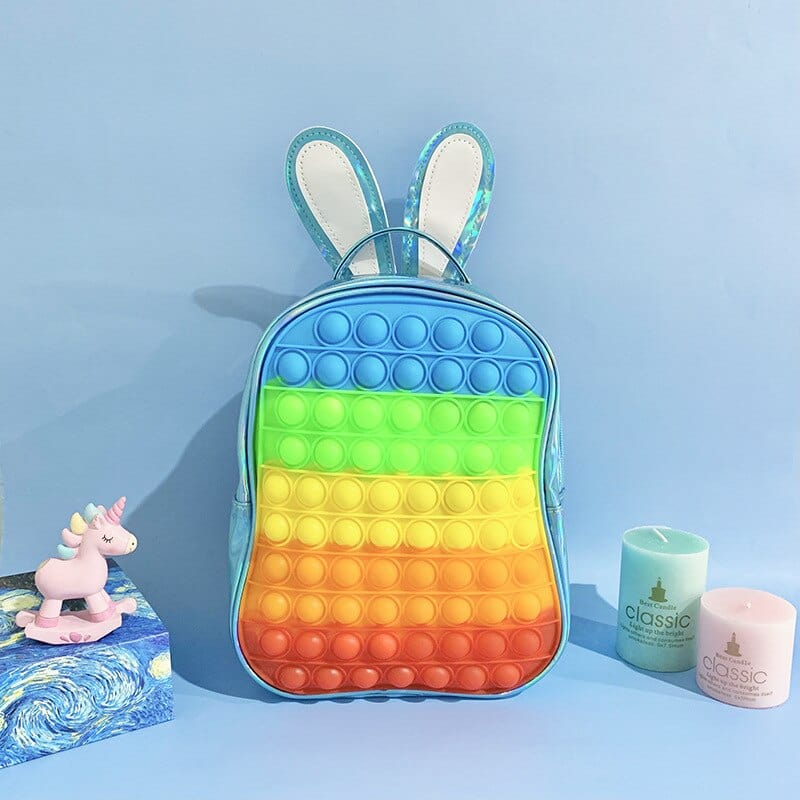 C blue Pop Backpack for Children