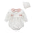 Girl's Clothing White / 3M Princess Lace Baby Girl Romper