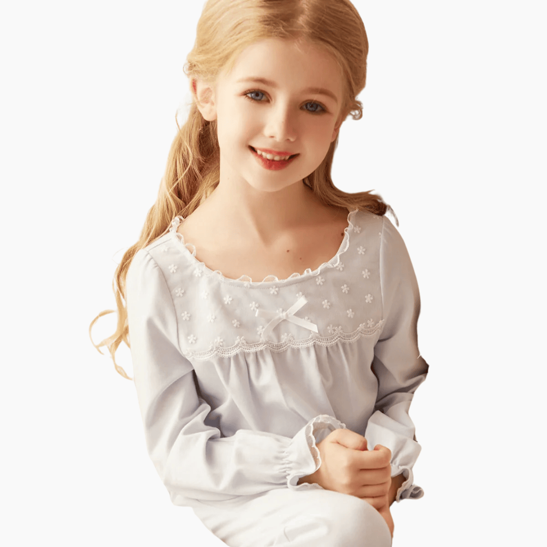Princess Style Pajamas Set for Girls