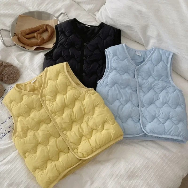 Quilted Kids Vest