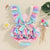 Rainbow Ruffle Baby Romper