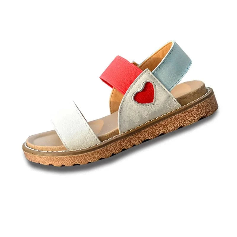 shoes Red Strap Girls Sandals