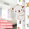 0 Koala / 65-185CM Removable 3d Three-dimensional Cartoon Height Stickers Self-adhesive Children&amp;#39;s Magnetic Suction Baby Height Wall Stickers