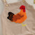 Rooster Embroidered Baby Bodysuit