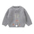 GRAY / 18M Round Neck Knitwear Pullover