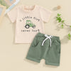 3T Short Sleeve Letter Tractor