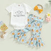 0-6M / China Short Sleeve Letters Romper Tops