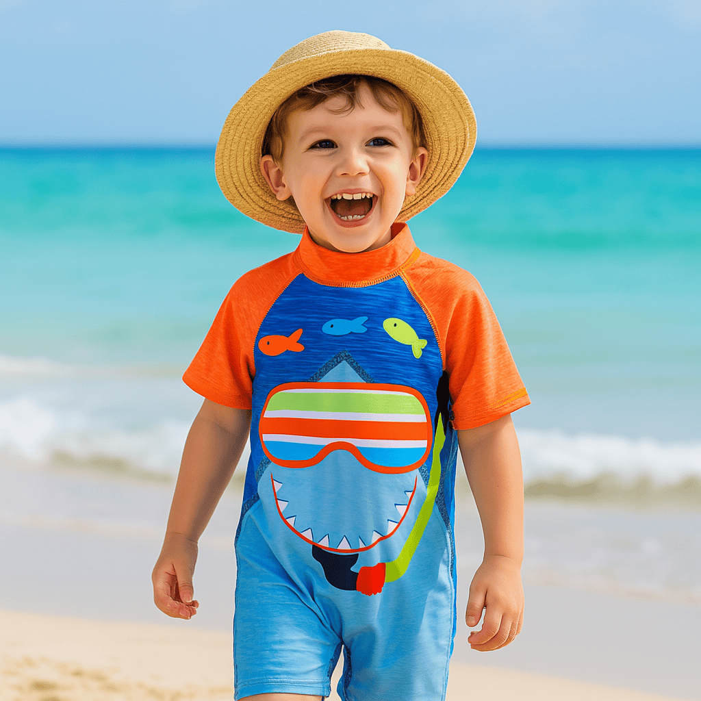 Short Sleeved Rash Guard Swimwear