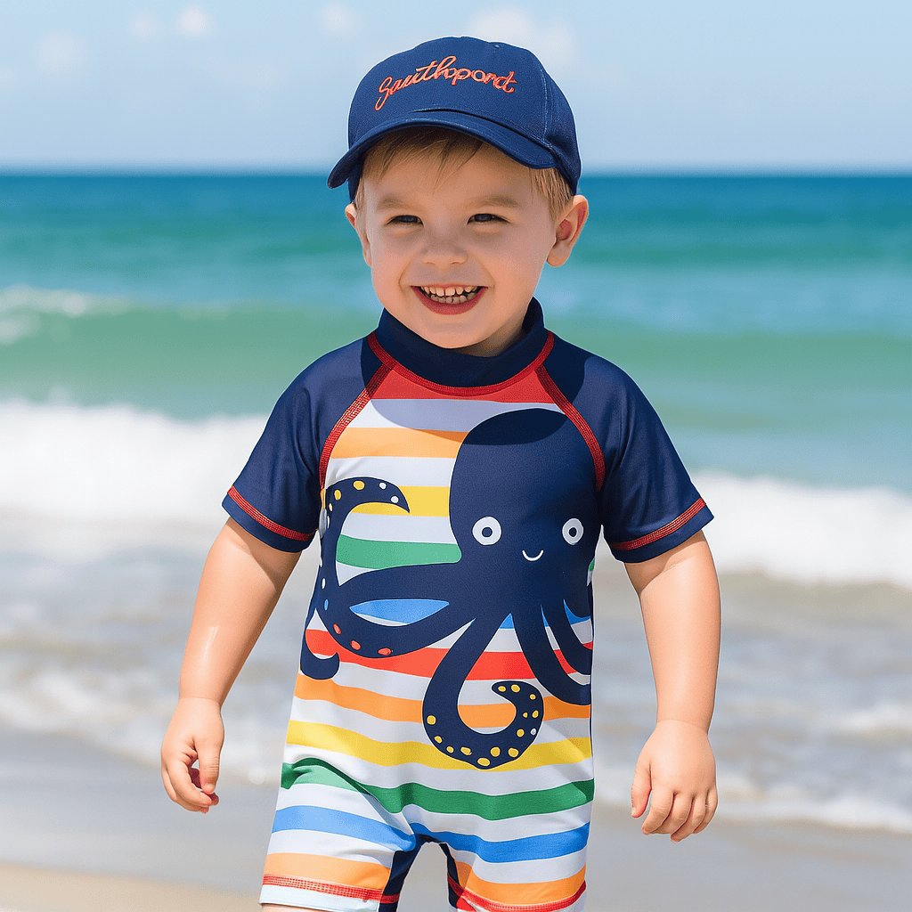 Short Sleeved Rash Guard Swimwear