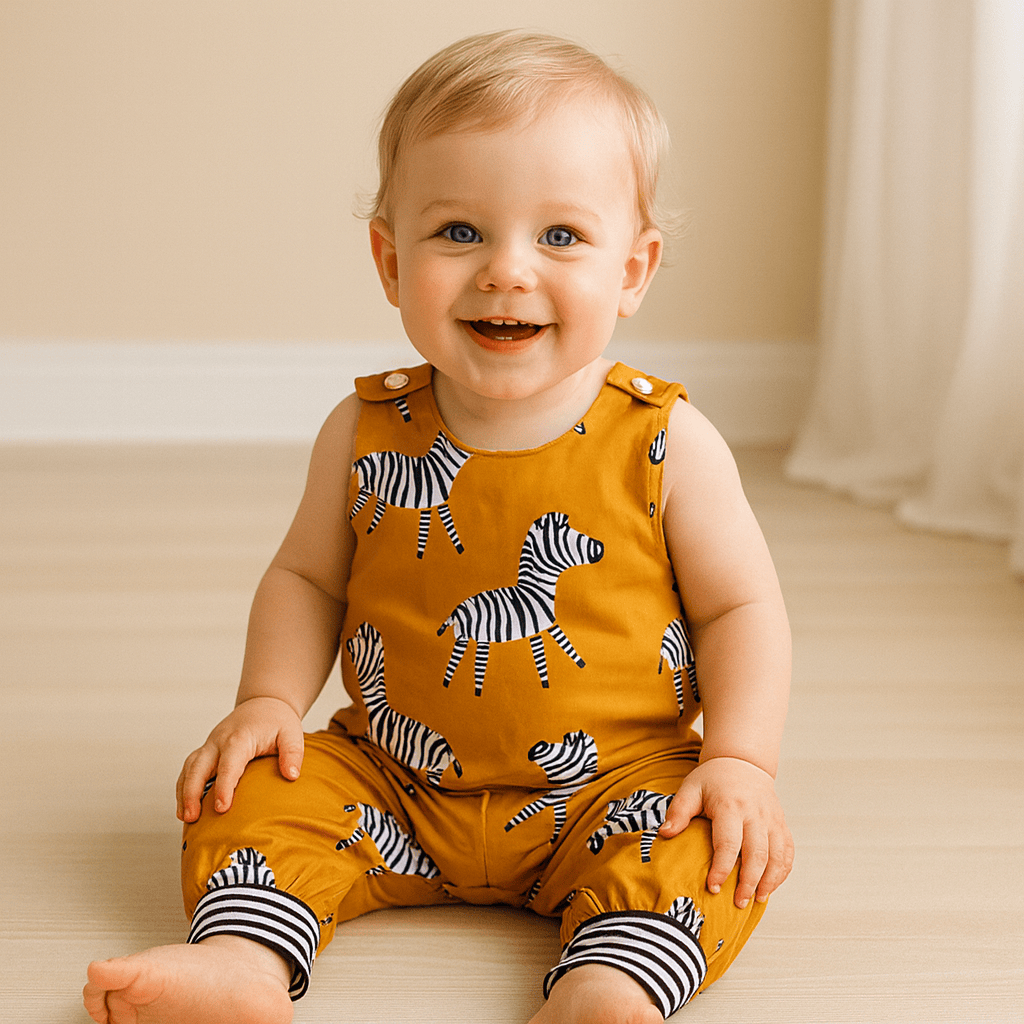 Sleeveless Baby Romper