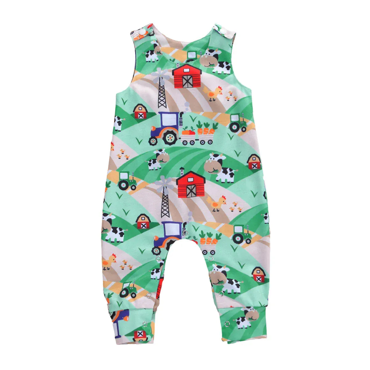 Aqua Underwater Adventure / 03M Sleeveless Baby Romper