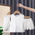 Girl's Clothing Sleeveless Hollow Vest & Wide-Leg Pants