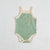 green / 66cm (0-3M) Sleeveless Sling Plaid Outfits