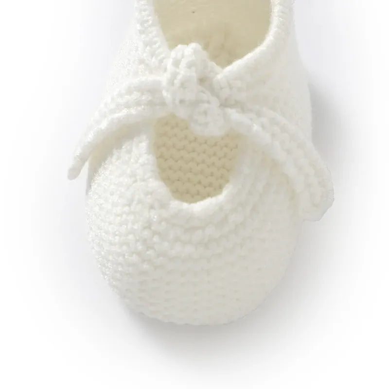 Soft Knitted Newborn Baby Booties & Bed Boots