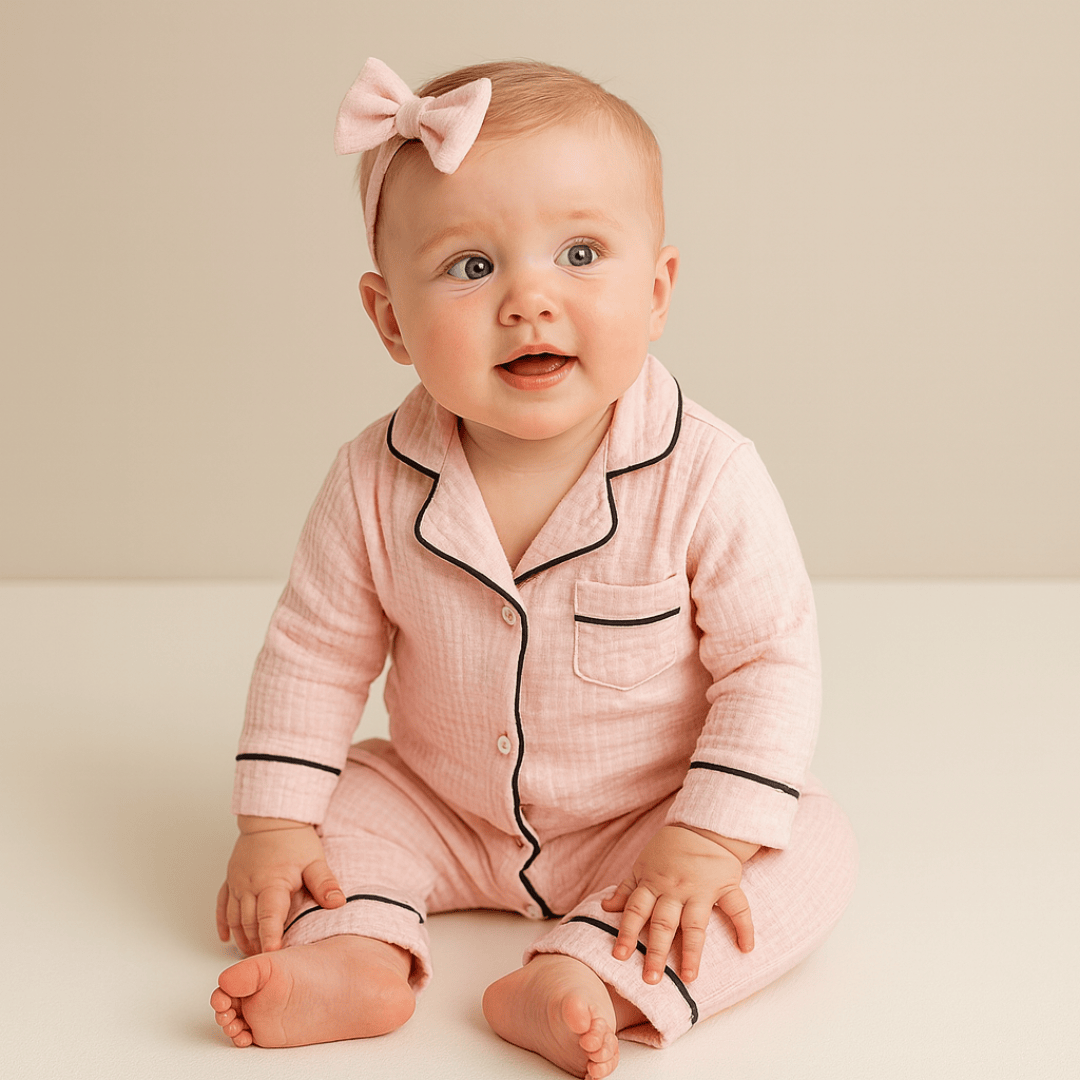 Baby & Toddler Solid Kids Pajamas Romper