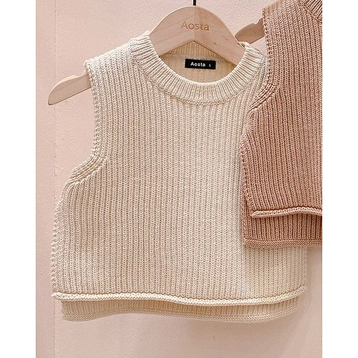 Solid Sleeveless Pullover