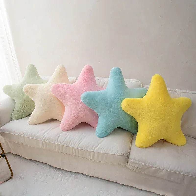 Star Shaped Plush Pillow