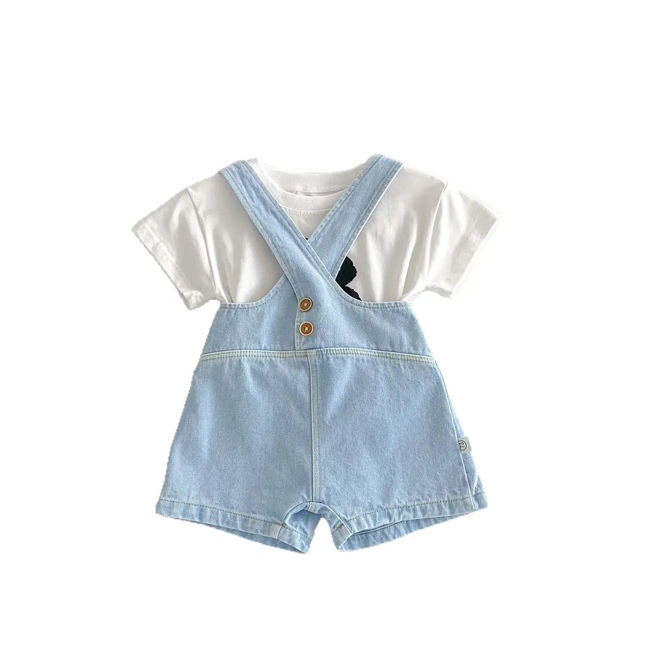 Stylish Casual Jumpsuit Shorts