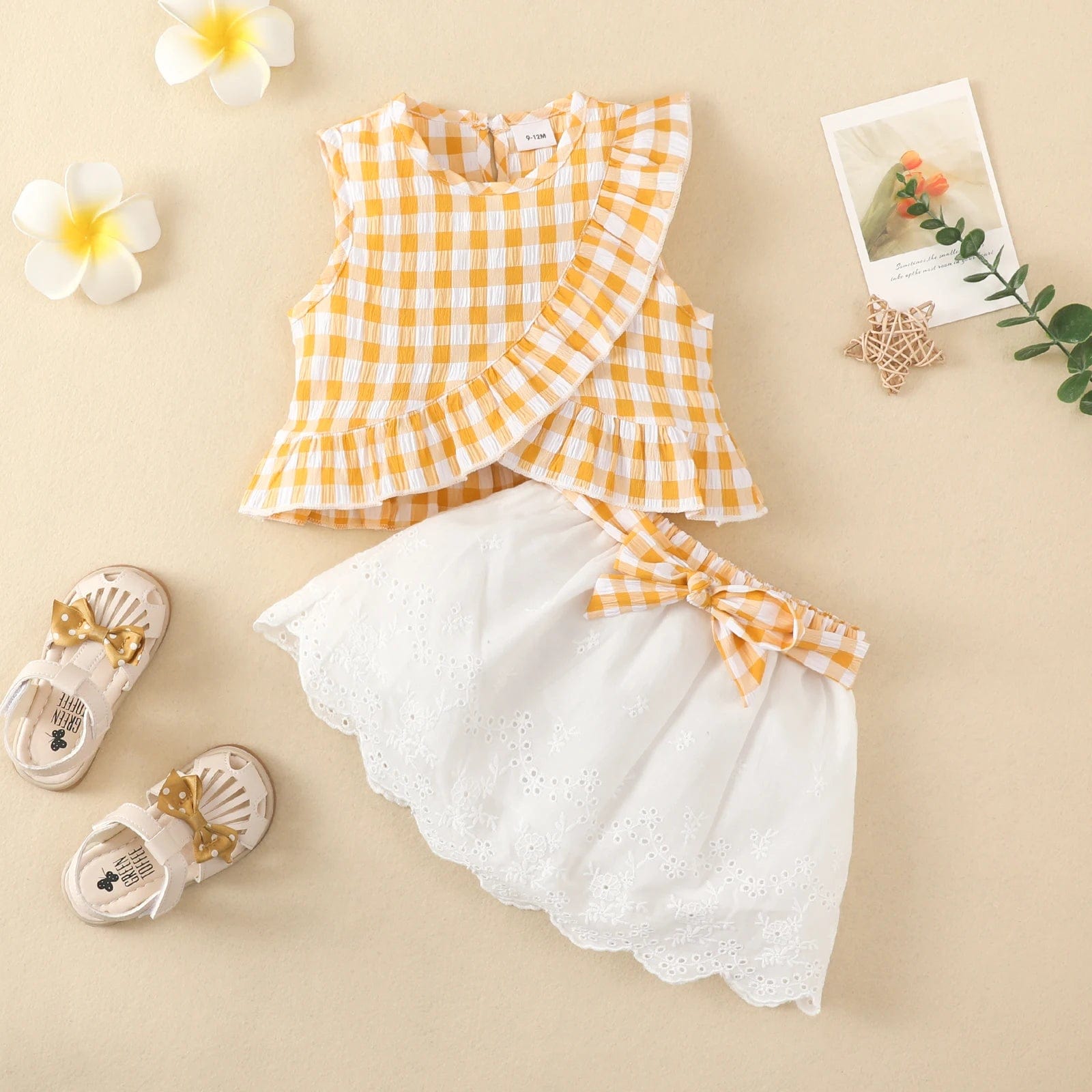 Yellow / 3-6M Summer Ensemble: