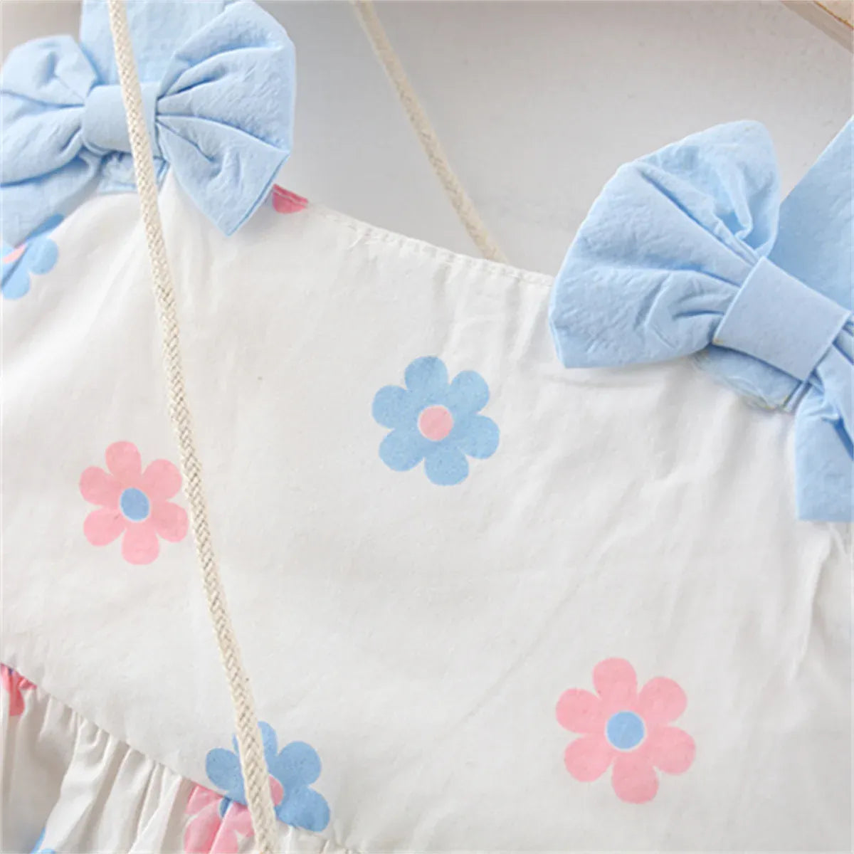 Summer Floral Bow Dress