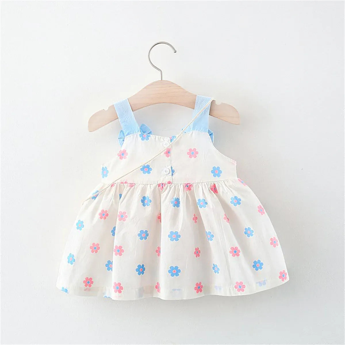Summer Floral Bow Dress