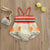 Summer Floral Tassel Baby Jumpsuit