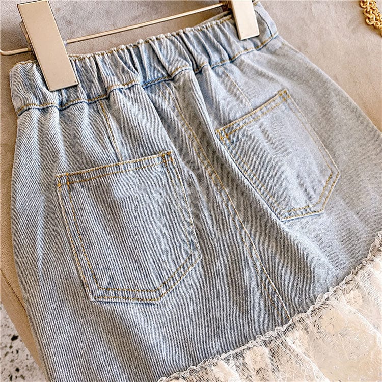 Summer Girls Skirts Jeans