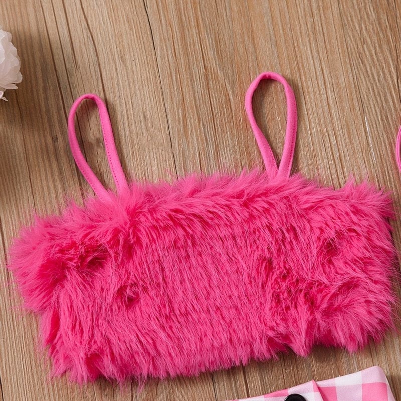 Summer Skirt Set with Shoulder Bag