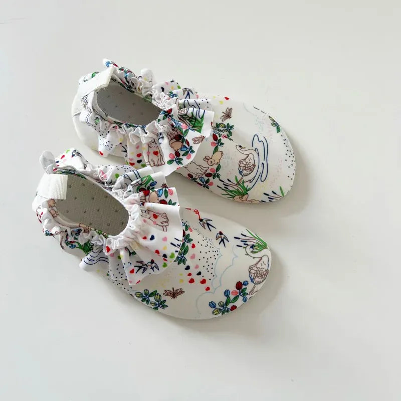 Floral Bunny / 24-25 Summer Splash Water Shoes