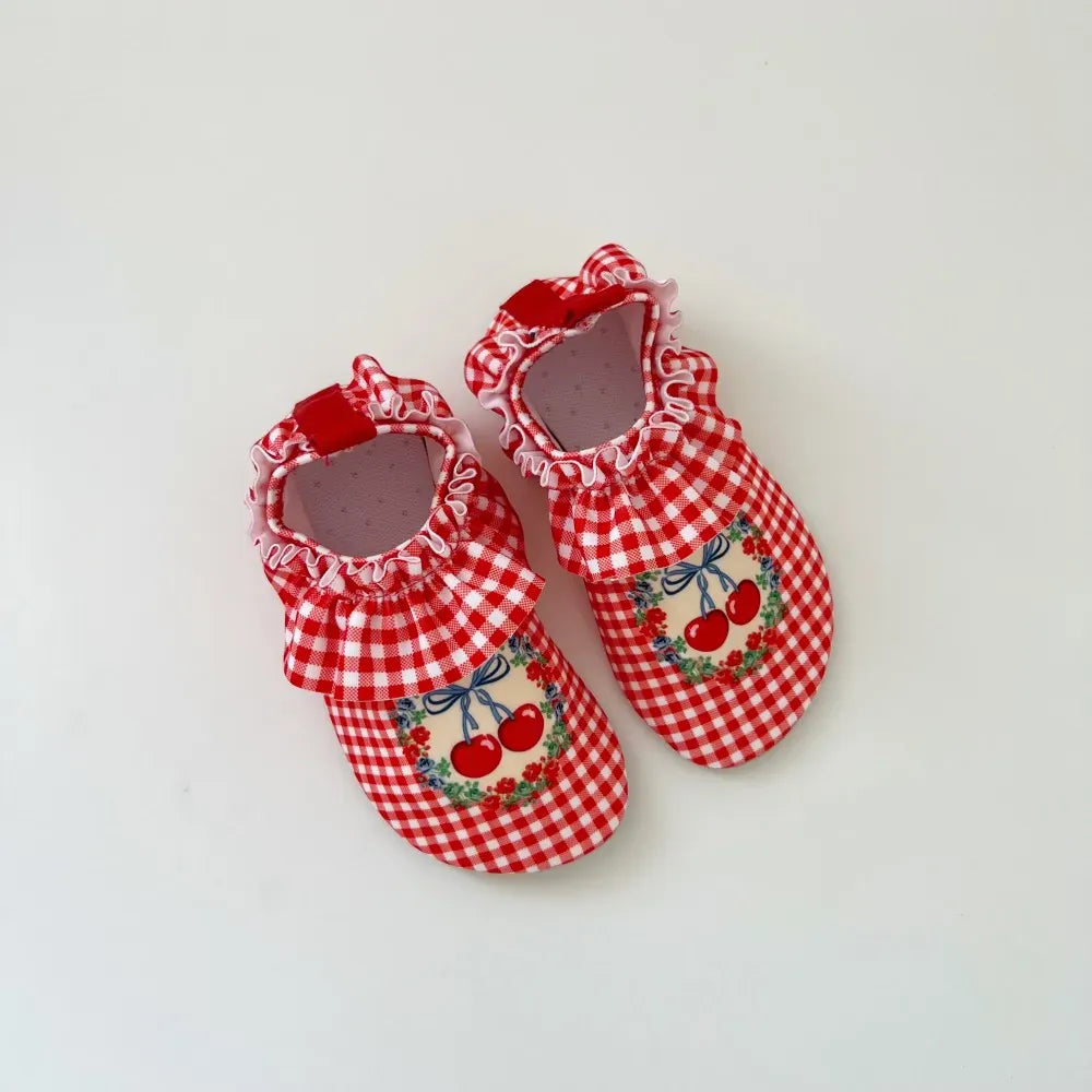 Cherry Red / 24-25 Summer Splash Water Shoes
