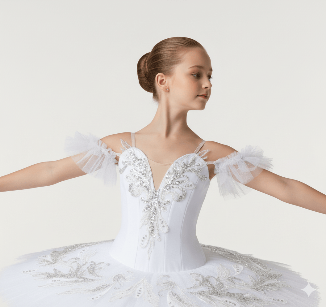 Swan Lake White Ballet Tutu Dress - Momorii Swan Lake White Ballet Tutu Dress - Momorii