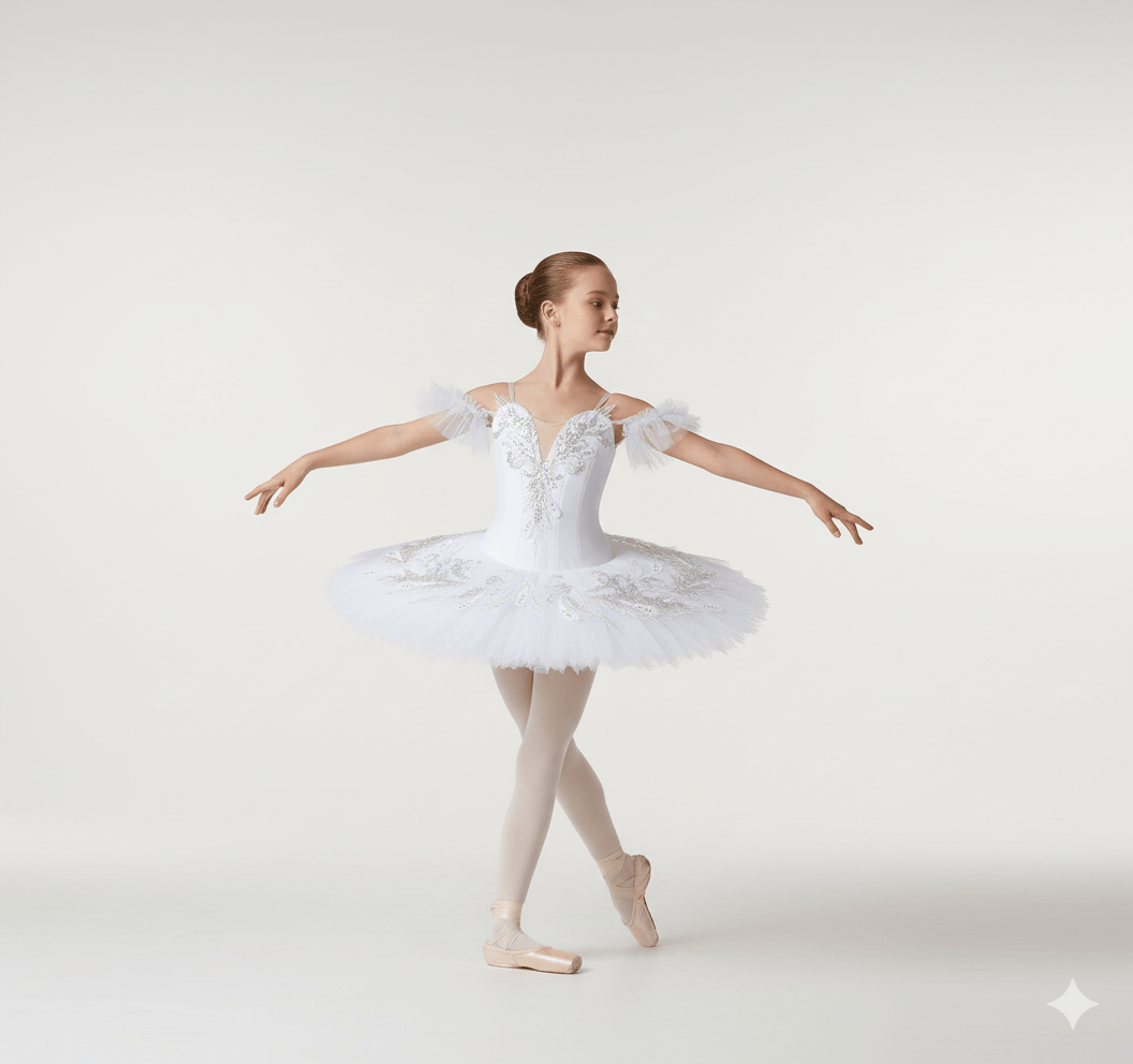 Swan Lake White Ballet Tutu Dress, 9T Swan Lake White Ballet Tutu Dress, 9T