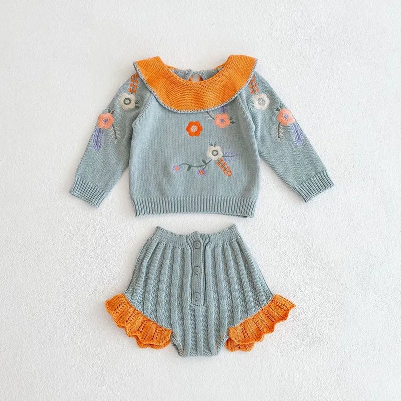 blue / CHINA / 3-6m Sweaters And Knit Bloomer