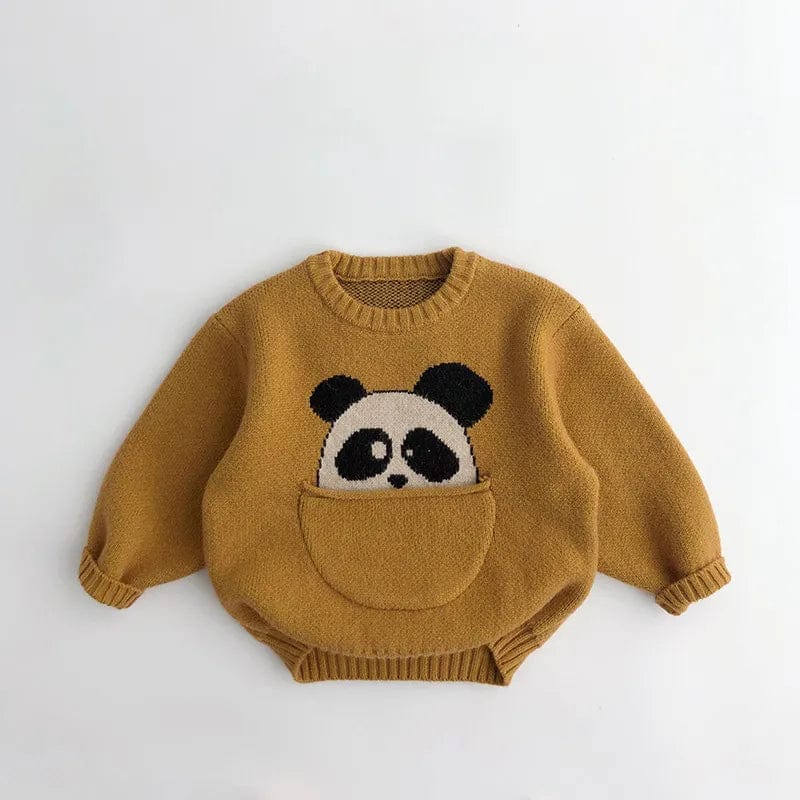 yellow / 80 for 12m Sweaters Cartoon