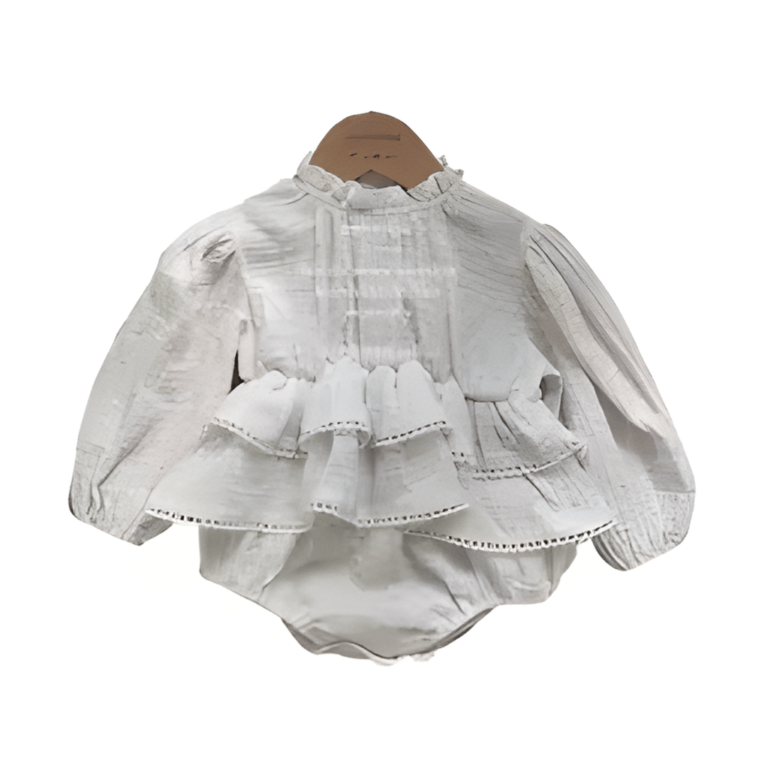 Sweet Lace Tulle Baby Romper Dress