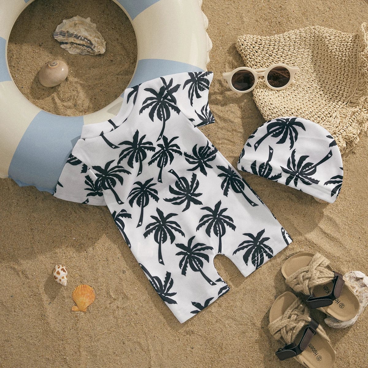 Swimsuit Coconut Tree Short