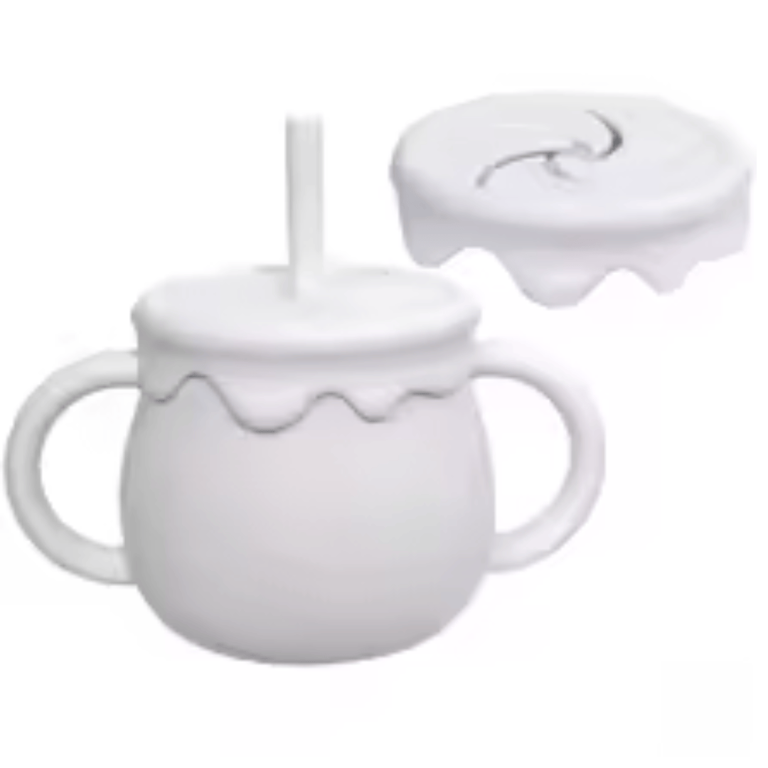 Cloud White The 3-in-1 Silicone Trainer