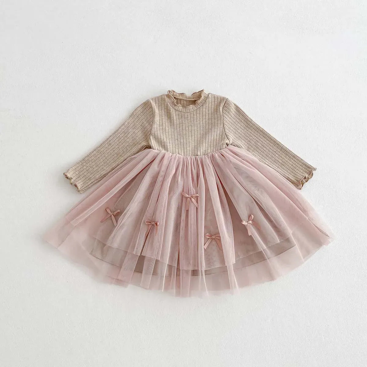 Pink / 2-3T The Ballerina Rib-Knit Dress