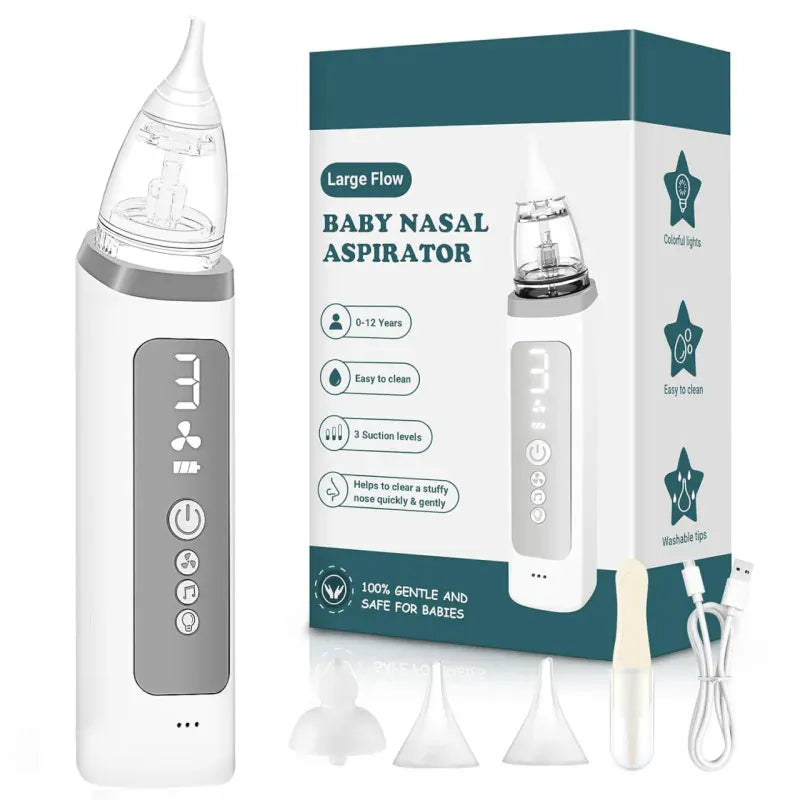 White The ClearBreathe Electric Nasal Aspirator
