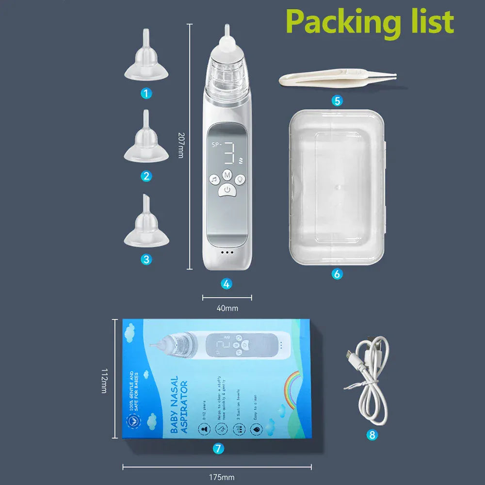 The ClearBreathe Electric Nasal Aspirator