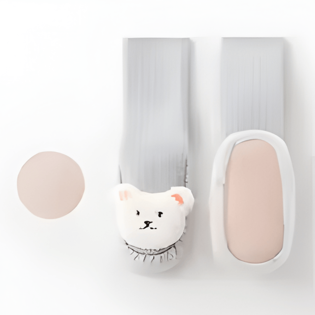 Light gray / 0-6M The Cozy Cub Slipper-Socks