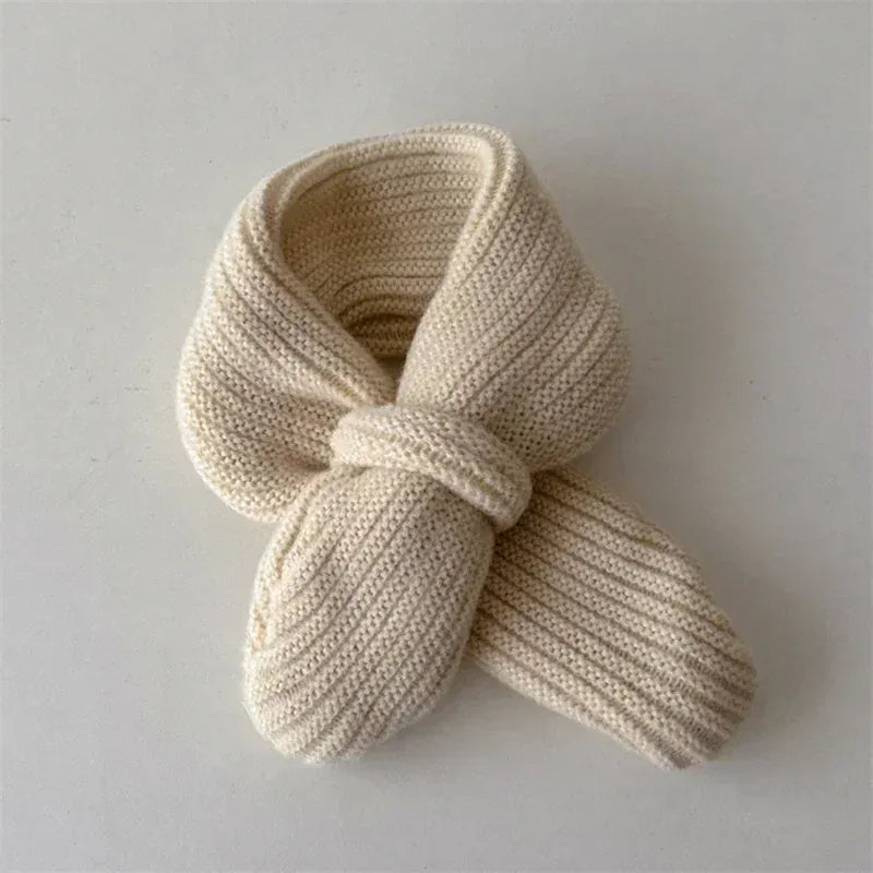 Beige / Wool The Cozy Loop Wool-Blend Knit Scarf